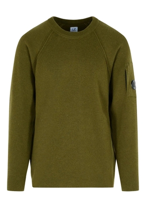 C.P. Company ribbed crew-neck sweater - Green