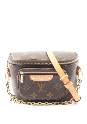 Louis Vuitton Pre-Owned 2021-2025 Monogram Mini Bumbag handbag - Brown