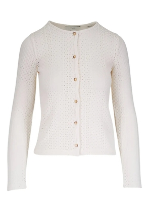 Vince open-knit cardigan - White