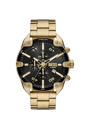 Diesel Spiked 49mm watch - Black