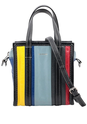 Balenciaga Pre-Owned 2019 XXS Lambskin Bazar Shopper satchel - Black