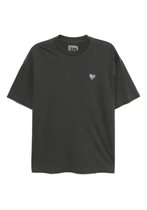 izzue logo-patch T-shirt - Grey