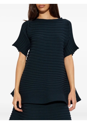 Pleats Please Issey Miyake pleated blouse - Blue