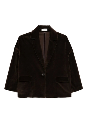 Circolo 1901 single-breasted blazer - Brown