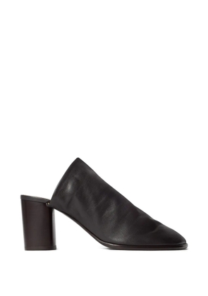 LEMAIRE glove block-heel mules - Brown