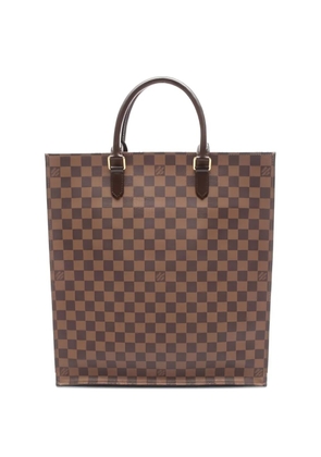 Louis Vuitton Pre-Owned 2012 Sac Plat Damier Ebene tote bag - Brown