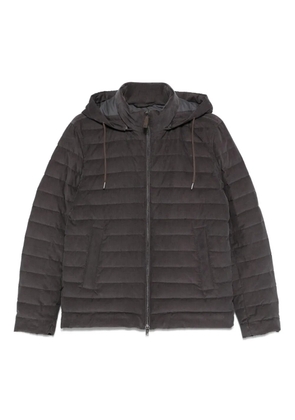 Herno quilted hooded jacket - Grey