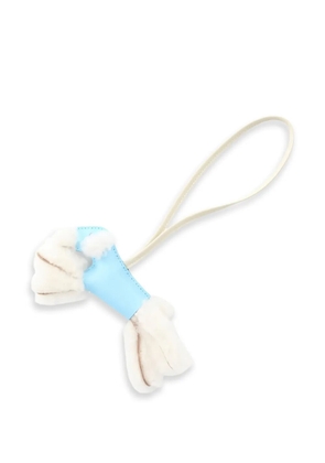 Hermès Pre-Owned 2025 fur charm - Blue
