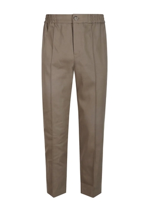 A.P.C. elasticated-waist trousers - Brown