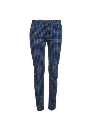 Kenzo Pre-Owned checked trousers - Black