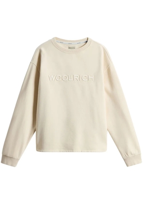 Woolrich logo sweater - Neutrals