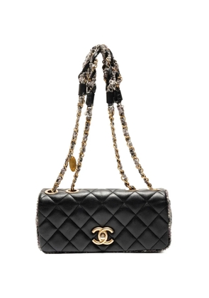 CHANEL Pre-Owned 2010 CC mark quilted shoulderbag - Black