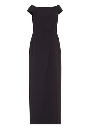 Polo Ralph Lauren off-shoulder maxi dress - Blue