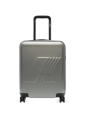 K-Way Eudoxie striped suitcase - Grey