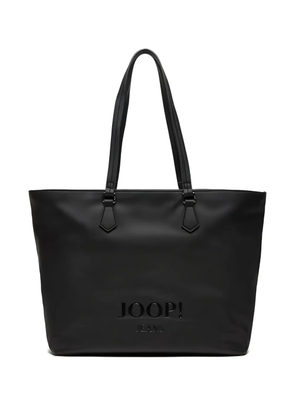 Joop! Lettera embossed-logo tote bag - Black