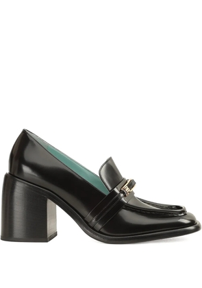 Sergio Rossi Bitt leather loafers - Black