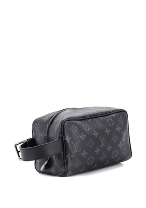 Louis Vuitton Pre-Owned Dopp Kit Toiletry Monogram Eclipse Canvas pouch - Black