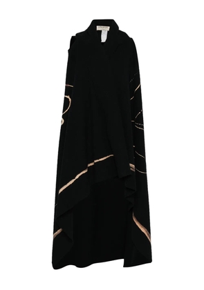 A.N.G.E.L.O. Vintage Cult 2015s open-front cape - Black