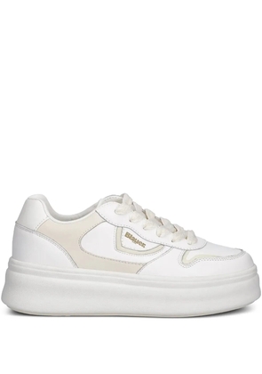 Blauer Emery leather sneakers - White