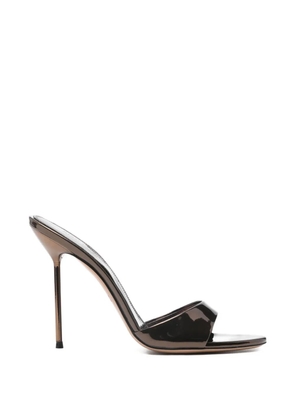 Paris Texas Lidia point-toe stiletto-heel sandals - Brown