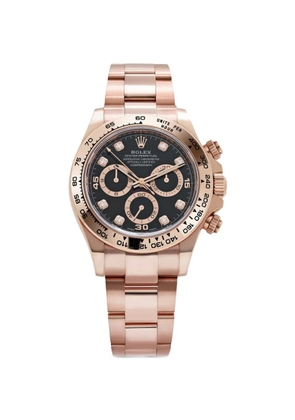 Rolex 2022 Daytona black diamond dial 40mm watch