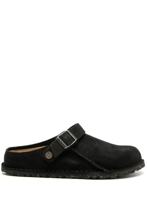 Birkenstock Lutry suede clogs - Black