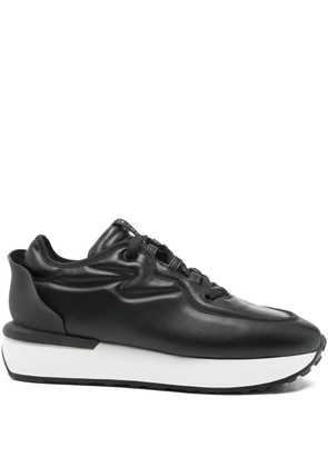 Le Silla leather sneakers - Black