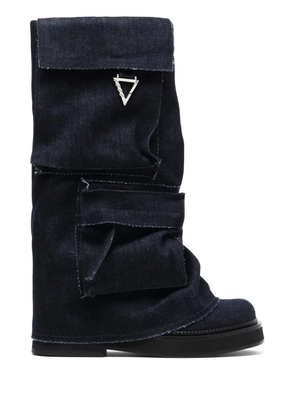 The Attico Robin boots - Blue