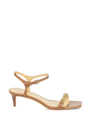 Michael Kors chain-detail strap sandals - Brown