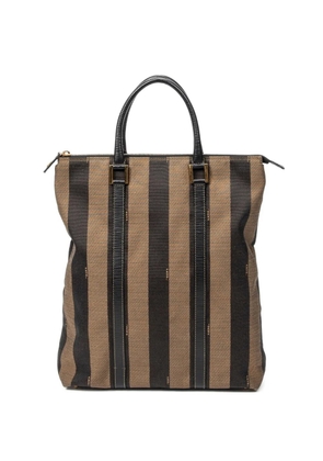 Fendi Pre-Owned vertical zip tote bag - Neutrals