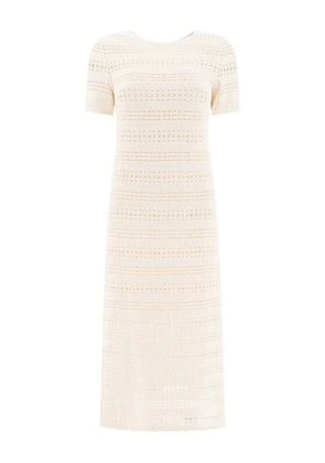 SANDBEIGE short-sleeve midi dress - Neutrals