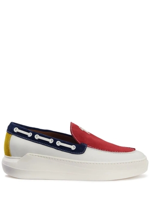 Giuseppe Zanotti Conley String colour-block sneakers - White