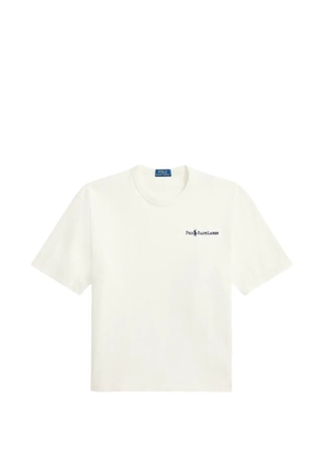 Polo Ralph Lauren logo-embroidered T-shirt - Neutrals