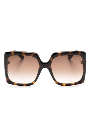 Gucci Eyewear Interlocking-G sunglasses - Brown