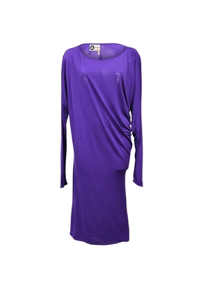 Lanvin Pre-Owned long-sleeve dress - Purple