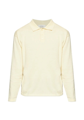 Lisa Yang button long-sleeve polo shirt - Yellow
