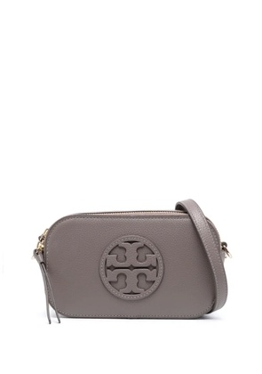 Tory Burch mini Miller leather crossbody bag - Brown