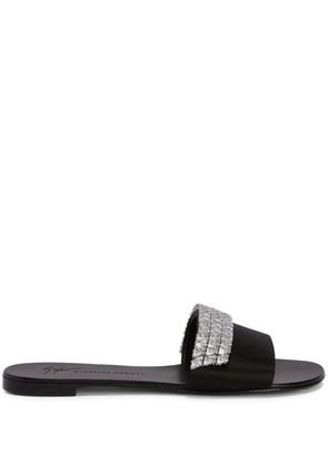 Giuseppe Zanotti Tesy rhinestone-embellished sandals - Black