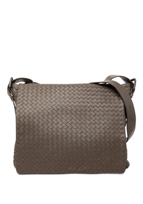 Bottega Veneta Pre-Owned 2012-2026 Nappa Intrecciato Messenger Bag crossbody bag - Brown