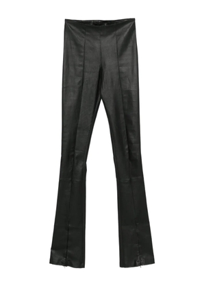 Salvatore Santoro leather trousers - Black