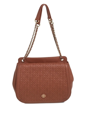 Tory Burch Chelsea leather shoulder bag - Brown