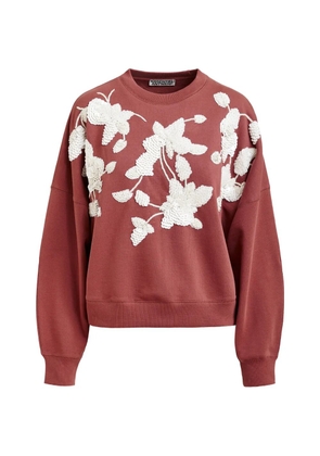 Essentiel Antwerp sequinned sweatshirt - Brown