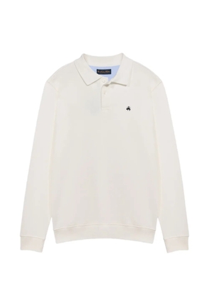 Brooks Brothers ribbed cotton polo shirt - Neutrals