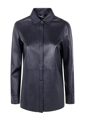 The Jackie Leathers leather shirt - Blue