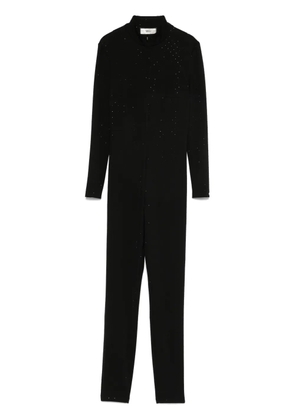 NISSA crystal-embellished jumpsuit - Black