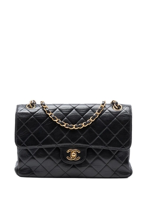 CHANEL Pre-Owned 1996-1997 Medium Quilted Lambskin Double Sided Flap shoulder bag - Black