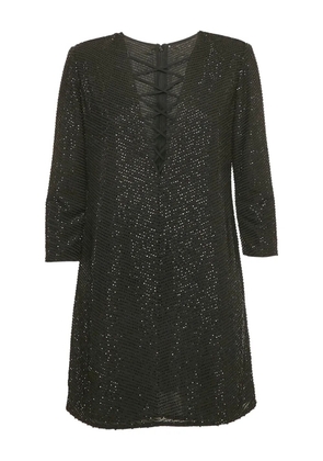Elisabetta Franchi pre-owned sequined mini dress - Black