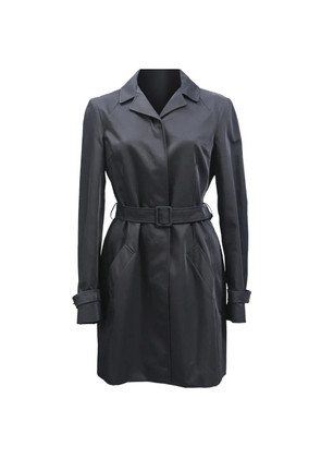 Jil Sander Pre-Owned belted trench coat - Black