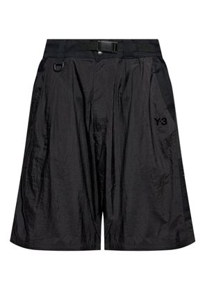 Y-3 knee-length bermuda shorts - Black