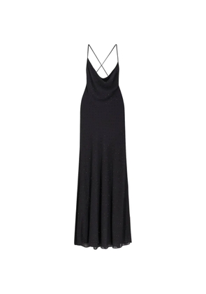 PINKO Farro cowl-neck maxi dress - Black